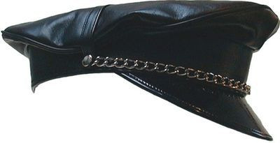Mister B Military Cap No Fishbone Black
