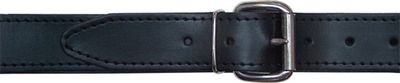 Mister B Leather Belt Stitched 4 cm