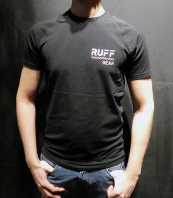 RUFF Gear T-Shirt Black- RUFF Logo