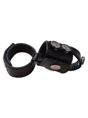 Mister B Double Cockstrap With Ball Divider