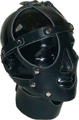 Mister B Leather Face Harness