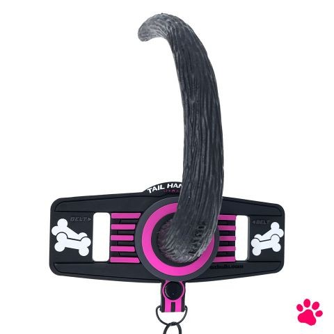 Oxballs TAIL HANDLER belt-strap show tail - Pink