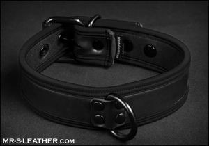 MR. S - Neo Carbon Puppy Collar - Black