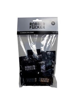 RubberFucker Condoms - 36 Pack