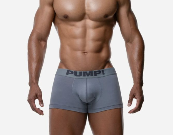 PUMP! - Gray Classic Boxer
