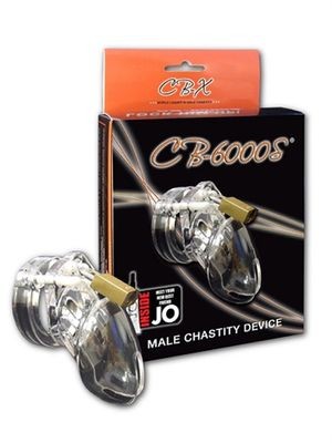 CB-X CB-6000S Chastity Cage Clear Small